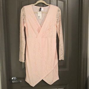 H&M Lace Wrap Dress